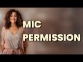 Why Do Android Apps Need Microphone Permission?