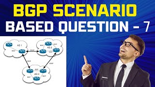 BGP Scenario-Based Question | BGP Interview Question -7 #ccie