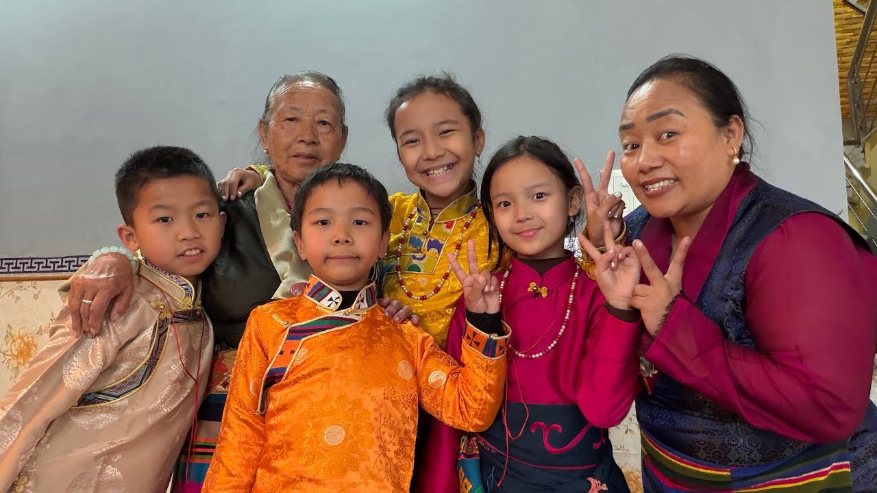 LUCKIEST LOSAR TO ALL FAMILY BLESSINGS OVER LOADED #tibetanvlogger #tibetan #losarfestival 