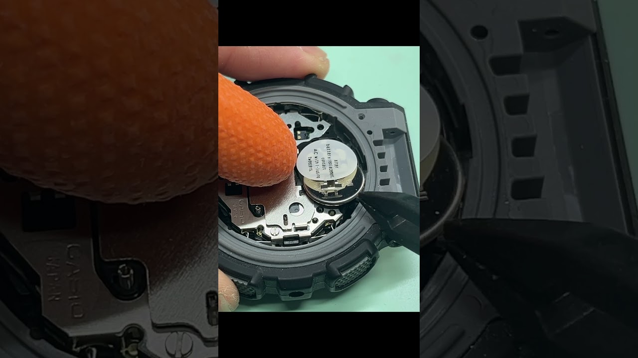 GA-110電池交換1分解説 - YouTube
