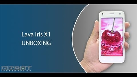 Lava Iris X1 UNBOXING