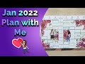 Jan 2022 plan with me 3rd-9th