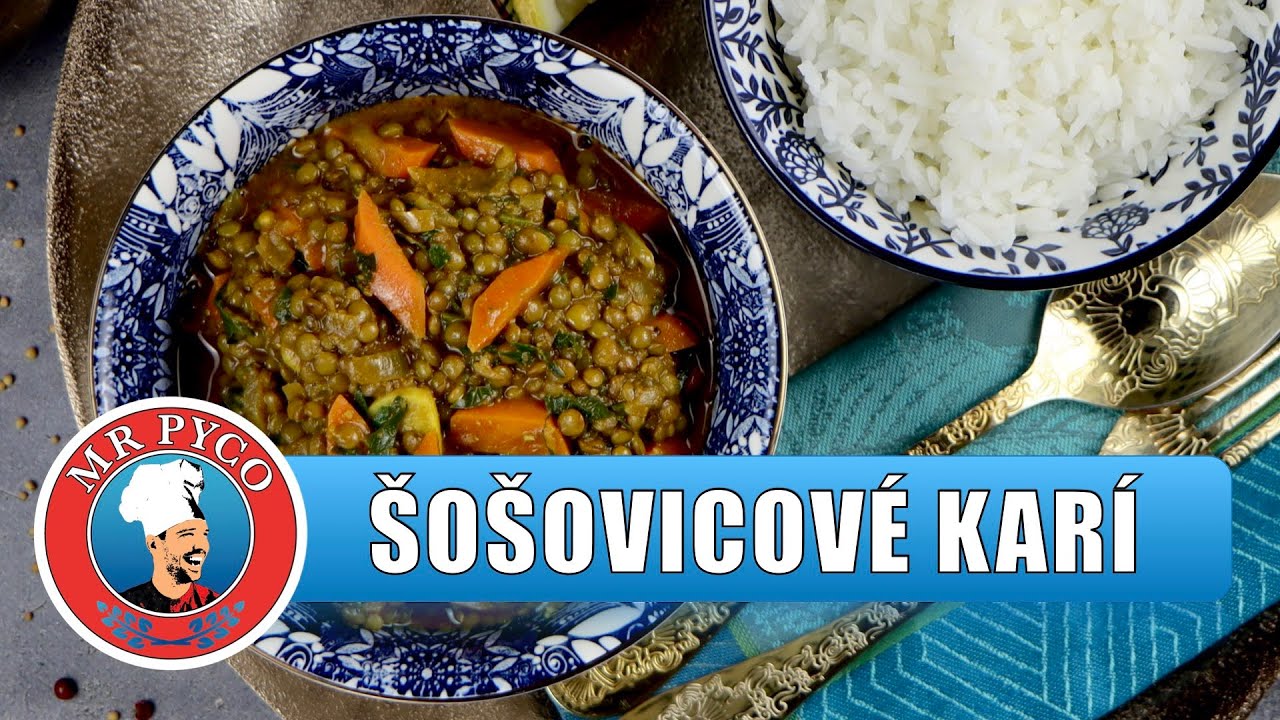 šošovicové karí s ryžou 🍛LENTIL CURRY w RICE 👨‍🍳 Martin PYCO Rausch