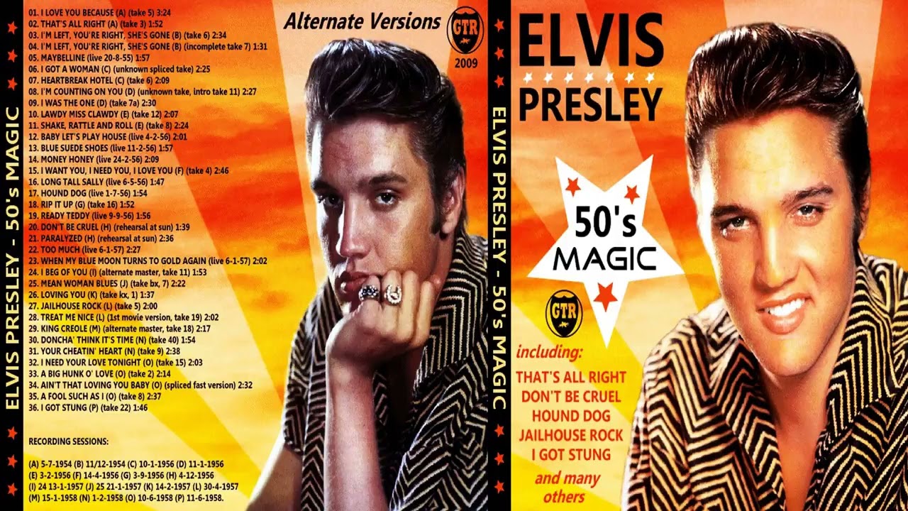 ELVIS PRESLEY - 50'S MAGIC (Full CD)