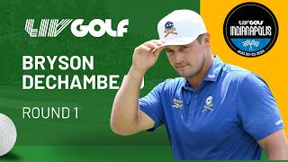 Bryson DeChambeau  Shot-By-Shot! 💣 | LIV Golf  Indianapolis 2026 Round 1