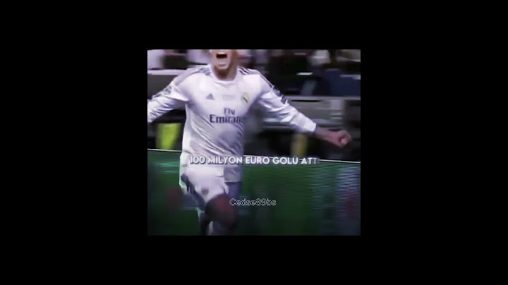 100 Milyon Euro Golü Attı                          GARETH BALE #futbol