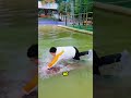 Whoever Crosses This Floating Bridge Without Falling Wins $100,000 #usa