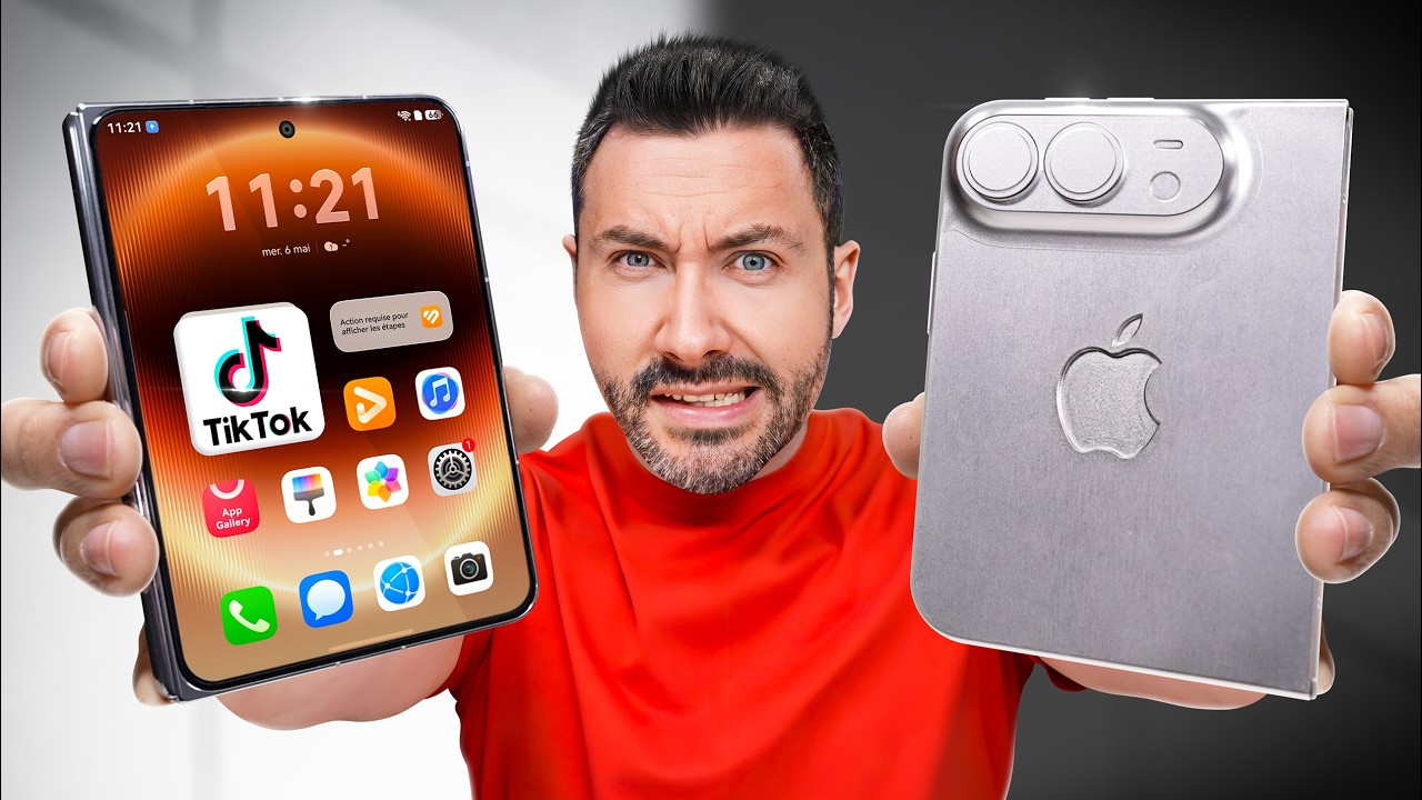 Comment Apple peut laisser passer ça ? Le Futur iPhone Pliable ? iPhone Ultra ?