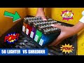50 Lighter vs Shredder