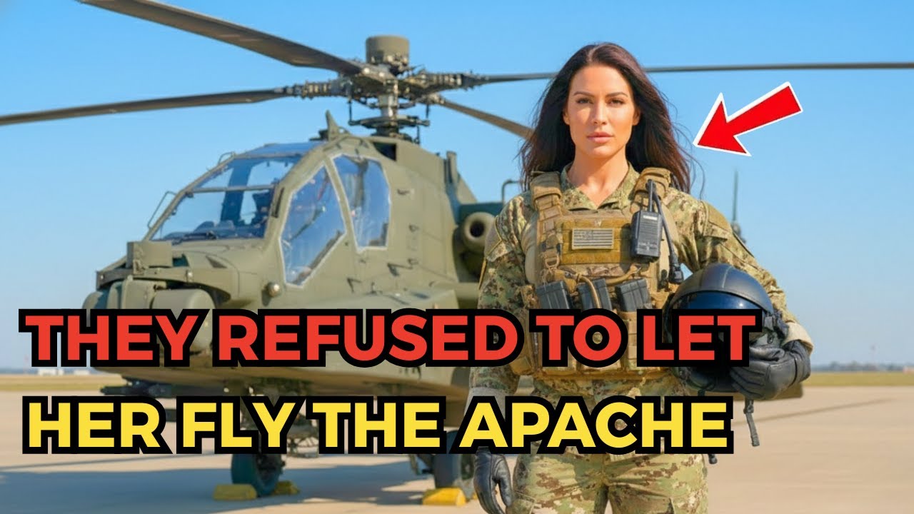 They Refused to Let Her Fly the Apache —Until The Admiral Called Her the Best Pilot He'd Ever Seen