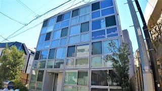 エディット新宿富久町 1R 25.03㎡ デザイナーズマンション コンクリート打ち放し ガラス張り edit shinjukutomihisacho