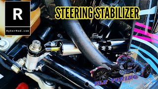 CANAM RYKER STEERING STABILIZER by RykerMod.com INSTALL AND FULL REVIEW