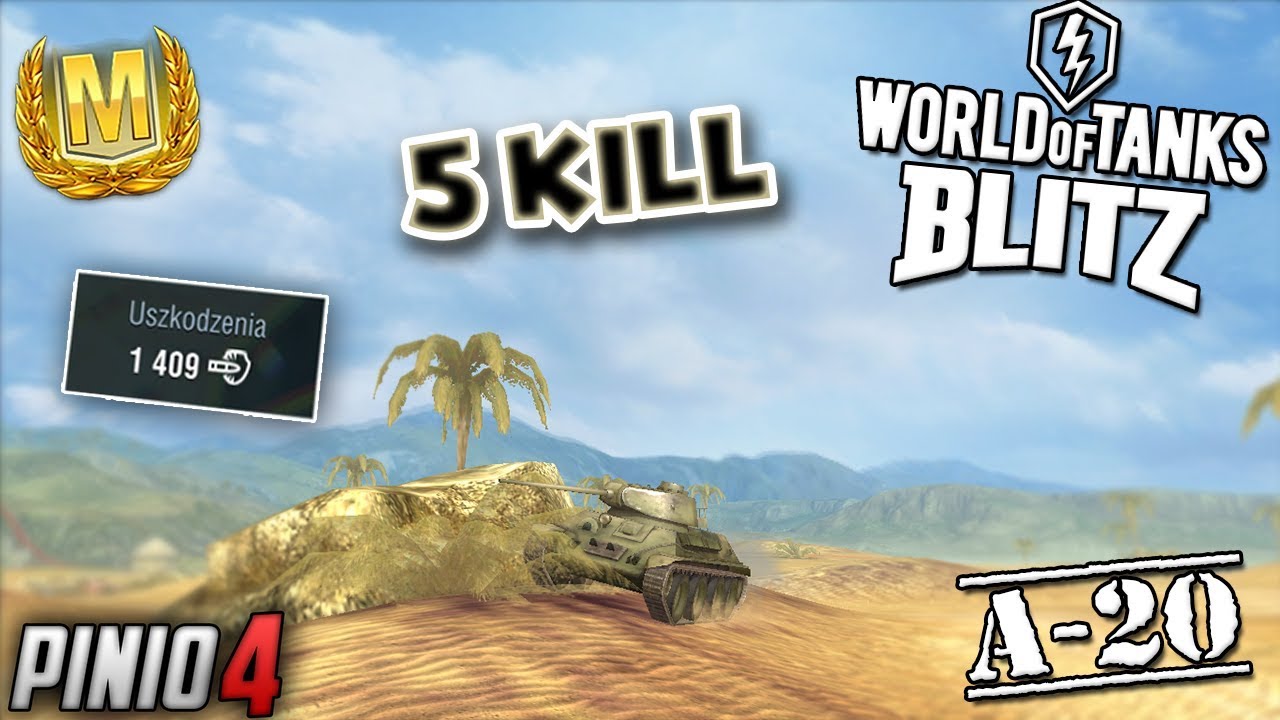 A-20 // 5 KILL // 1409 DMG //  As Pancerny z mojego 2 konta :)