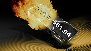 NVIDIA SECRET Hotfix 581.94 FIXES Windows 11! HUGE Performance Jump!