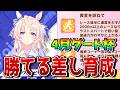 【ウマ娘】継承固有の選択が勝利のカギ!? 4月チャンミDIRTの差しウマ娘育成論を徹底解説!! 必要な終盤加速とは？