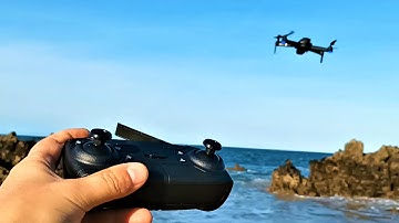 How to Calibrate Gyroscope and Compass on Eachine E520s Drone? GPS Positioning Test in Strong Wind.