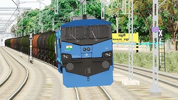 MOST POWERFULL LOCO IN INDIAN RAILWAYS WAG12 12,000 HP | INDIAN TRAIN SIMULATOR GAME | MSTS TRAIN