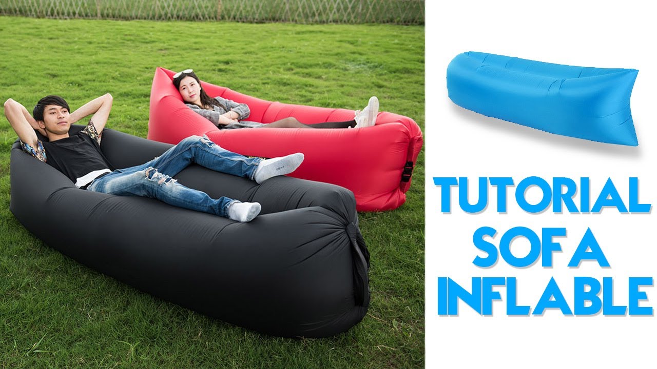 El sofá puff inflable que hará que te olvides de la incómoda toalla