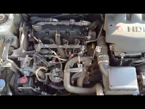 Start Motor,  Citroen xsara 2.0 HDi, Diesel, 2003y. (1080p)