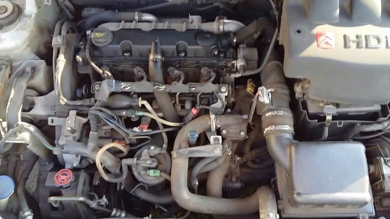 Start Engine  Citroen Xsara 2 0 Hdi  Diesel  2003y   1080p