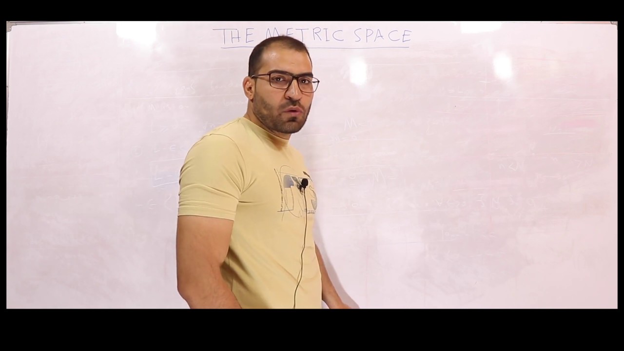 ٢): الفضاء المتري \ الكرة المفتوحة\ المجموعة المفتوحة