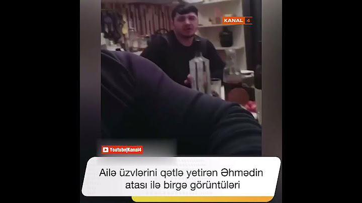 Ailə üzvlərini xüsusi amansızlıqla qətlə yetirən Əhməd Əhmədovun atası ilə birgə görüntüləri yayıldı