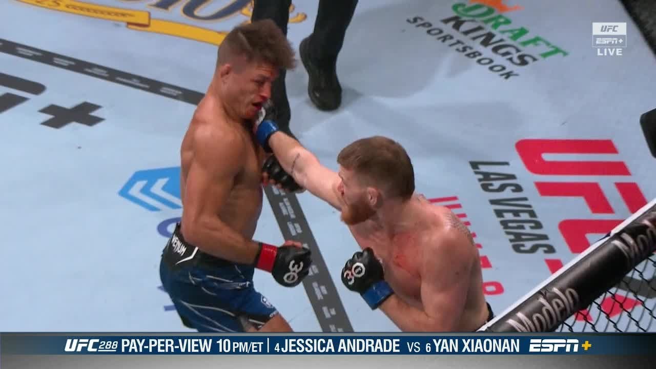Matt Frevola stops Drew Dober in first round at UFC 288