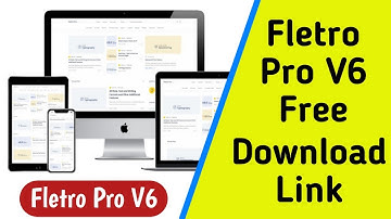 How to Download Fletro Pro V6 Blogger Template Free Download