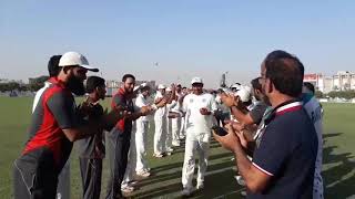 Guard of Honor for Muhammad Sami on completing 600 firstclass wickets