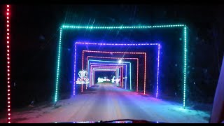 2023 The Wonderland of Lights Drive Thru Christmas Attraction Auburndale Florida