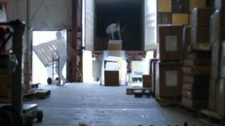 1 minute container unload