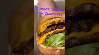 San Clemente burger was so good. This place is a MUST TRY. CHEAP. Burger Junkie.