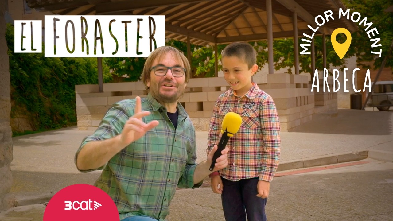 Quim Masferrer es troba amb un nen que vol ser “El foraster”