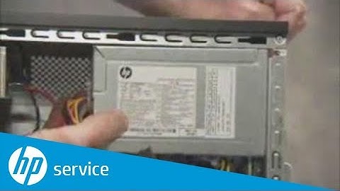 Replace the Power Supply | Pavilion p7-1000 | HP Support