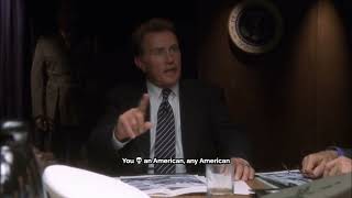 The West Wing- President Bartlet's Proportional Response Speech but with alternate music