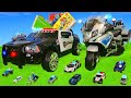 لعبة سيارات الشرطة للاطفال شاحنات القمامة و سيارات الشرطة ومجمو Police Cars Toy Vehicles