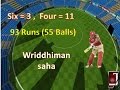 MI VS KXIP IPL 2017 MATCH 51 HIGHLIGHTS WRIDDHIMAN SAHA 93 RUNS IN 55 BALLS. KXI 230 VS MI 226