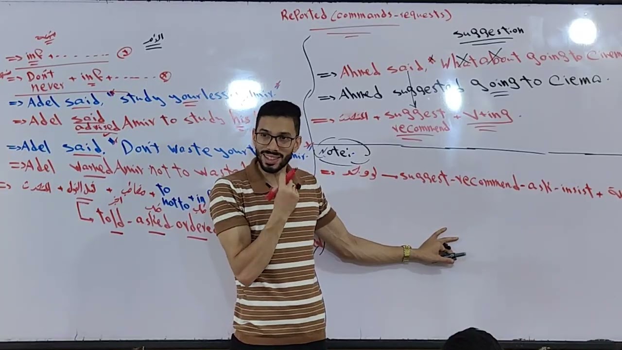 Part 3 ( الغير مباشر ) 3 ثانوي💪🏻🔥🔥