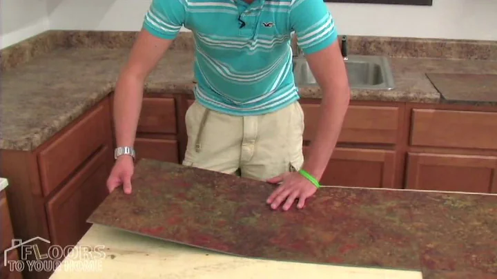 Easy Glue Down Tile Installation - Vinyl Flooring