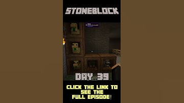 Day 39: Chickens Are Roosting in STONEBLOCK for Minecraft Java!
