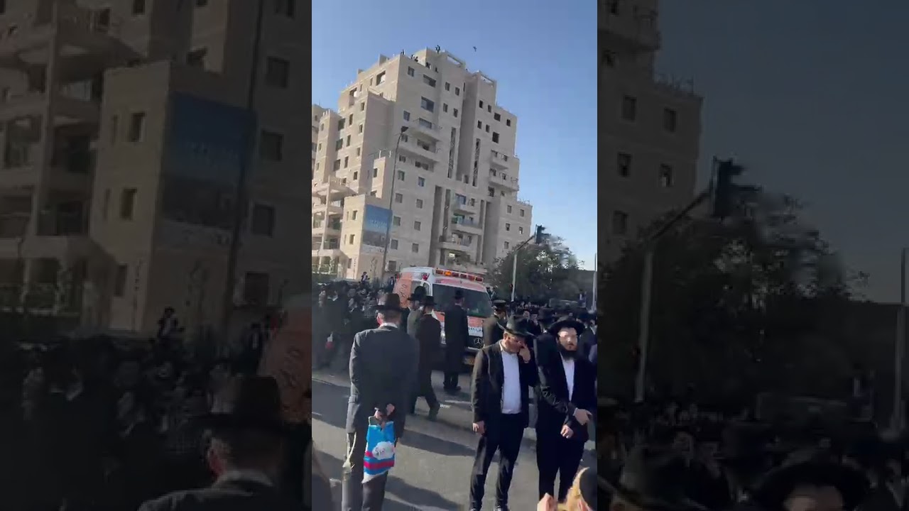 Thousands of Orthodox Jews protest Israeli military draft
