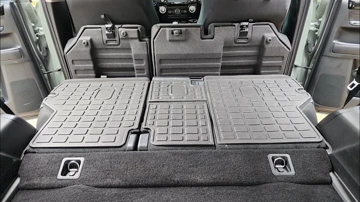4Runner Backseat cargo liner cover. A must have to protect your interior!