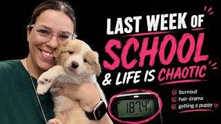 The hair disaster I caused myself | weekly weigh-in update | puppy announcement