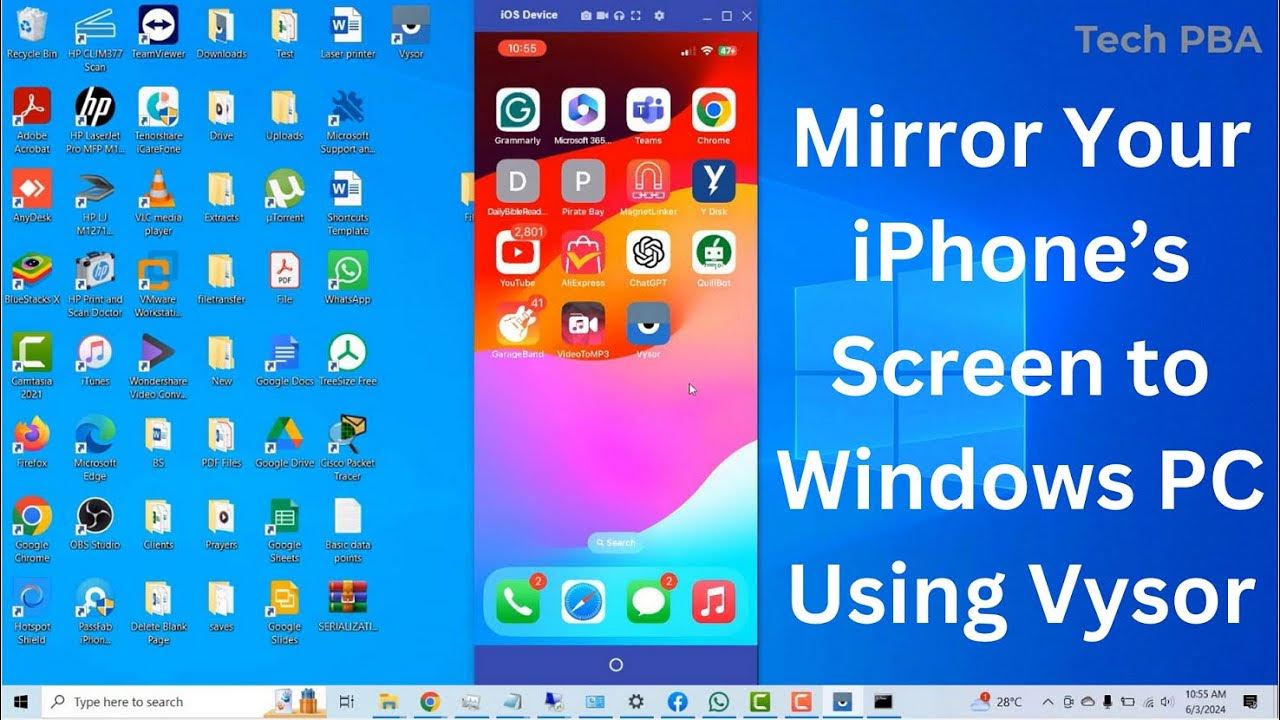 How To Mirror Your iPhone’s Screen to Windows PC Using Vysor 2024