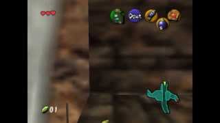 Gerudo Valley ladder clip (PAL)