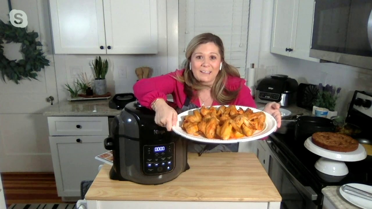 Ninja Foodi 8-qt 9-in-1 Deluxe XL Pressure Cooker & Air Fryer on QVC 