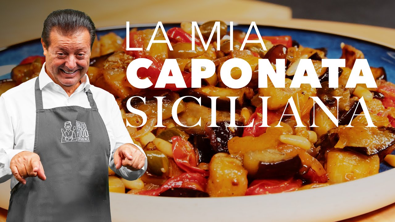 LA CAPONATA A MODO MIO - Un piatto tradizionale con un tocco personale 🇮🇹 🍆🍅🧅