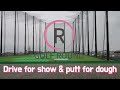 Golf round practice range ASMR " Drive for show, putt for dough. "