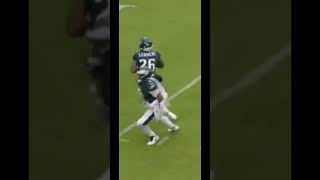 Miles Sanders Into Shady McCoy #viral #nfl #eagles #milessanders #leseanmccoy