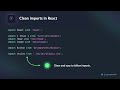 React tips: imports order react